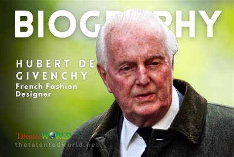 givenchy significato|hubert de givenchy personal life.